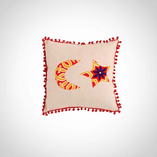 0000552 crescent star cushion