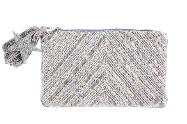 0002571 hand beaded silver clutch 1