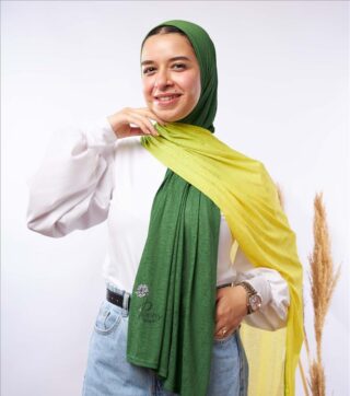 cotton scarf gradint