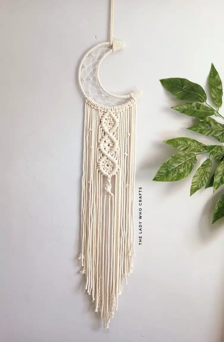 Dream catcher moon wall hanging ✨🌙 1 Dream catcher moon wall hanging ✨🌙