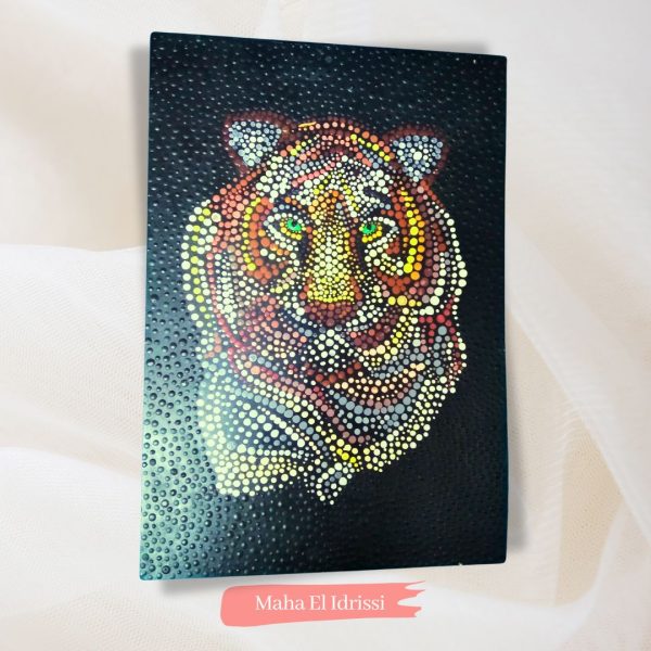 Lion painting