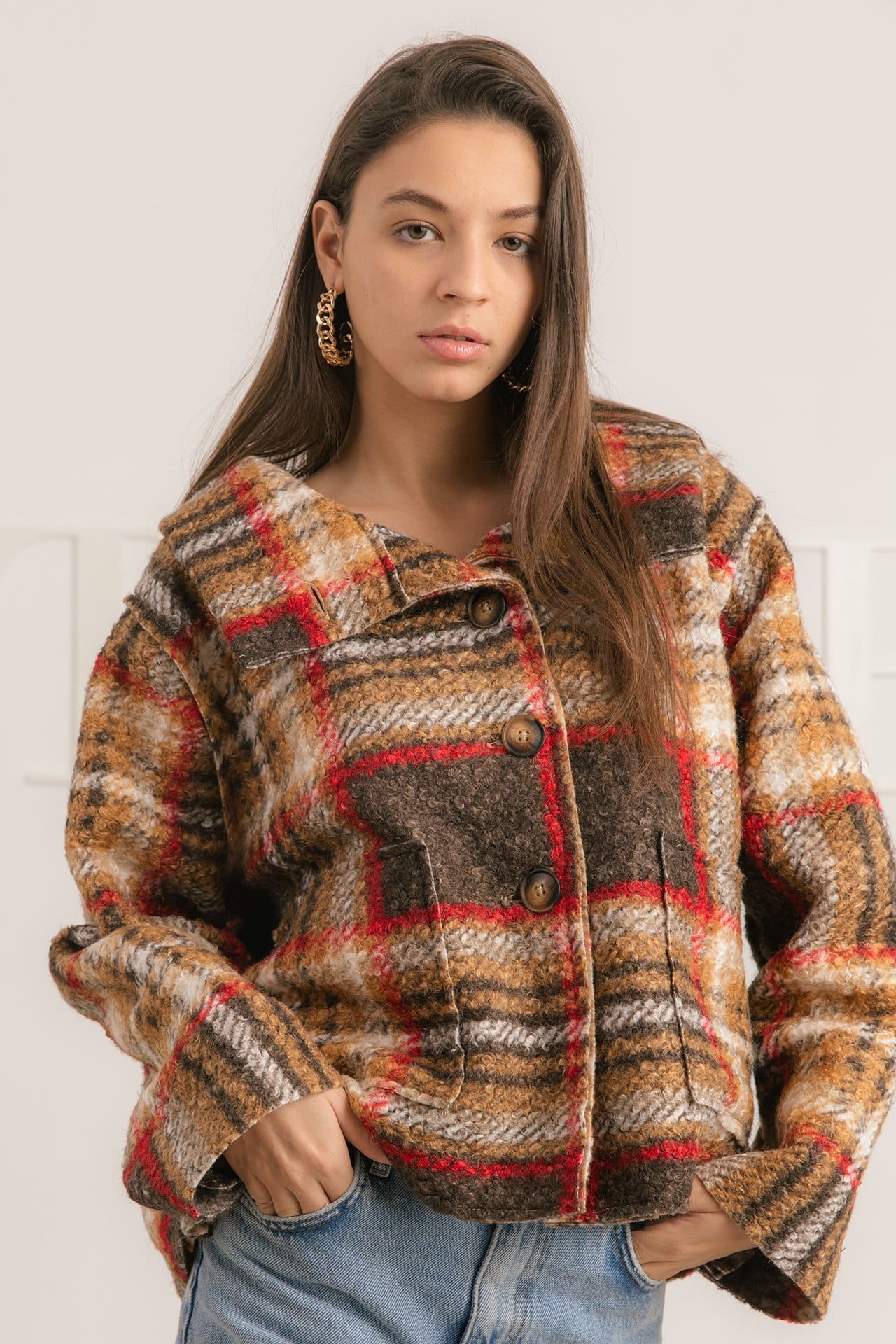 Wool short jacket I Make This