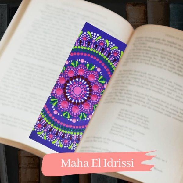 Dot Mandala Bookmark