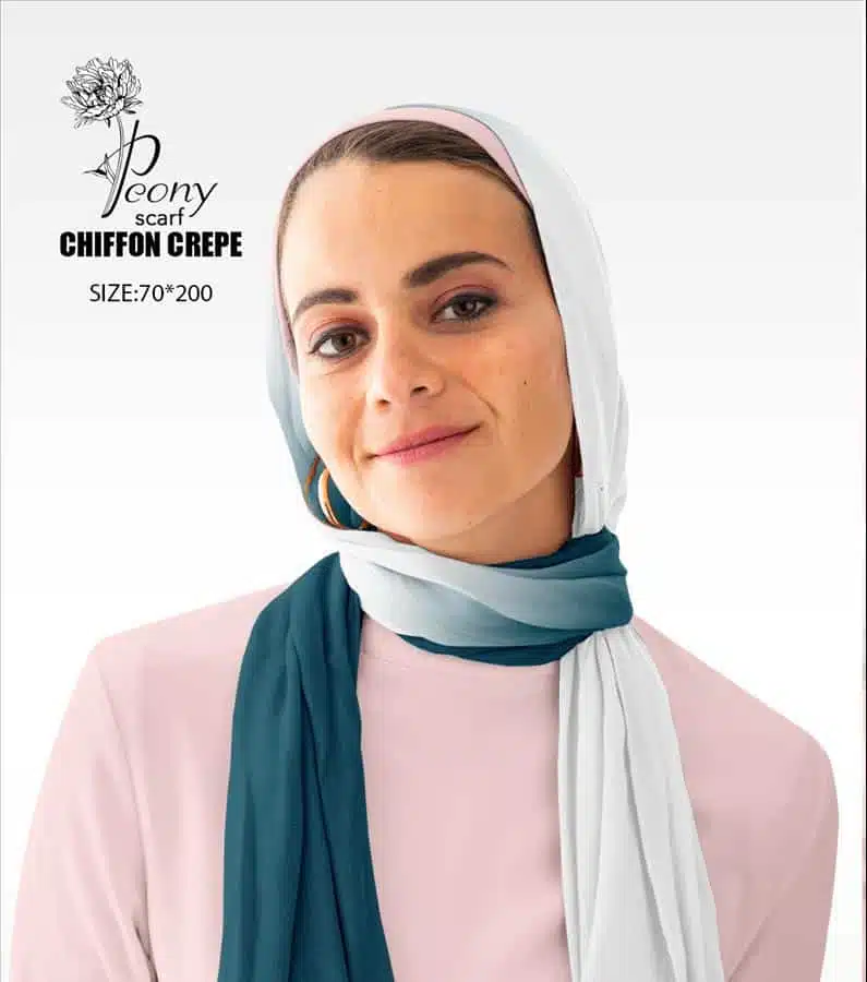 Gradient Janzari Scarf 1 Gradient Janzari Scarf