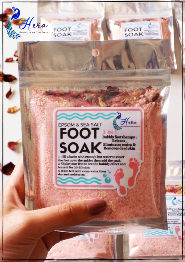 Epsom & Sea Salt Foot Soak 👣