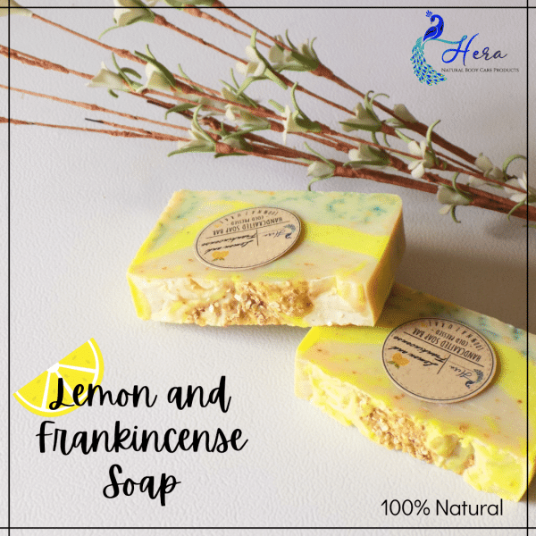 Lemon and Frankincense soap