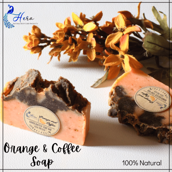 ORANGE AND COFFEE SOAP💛