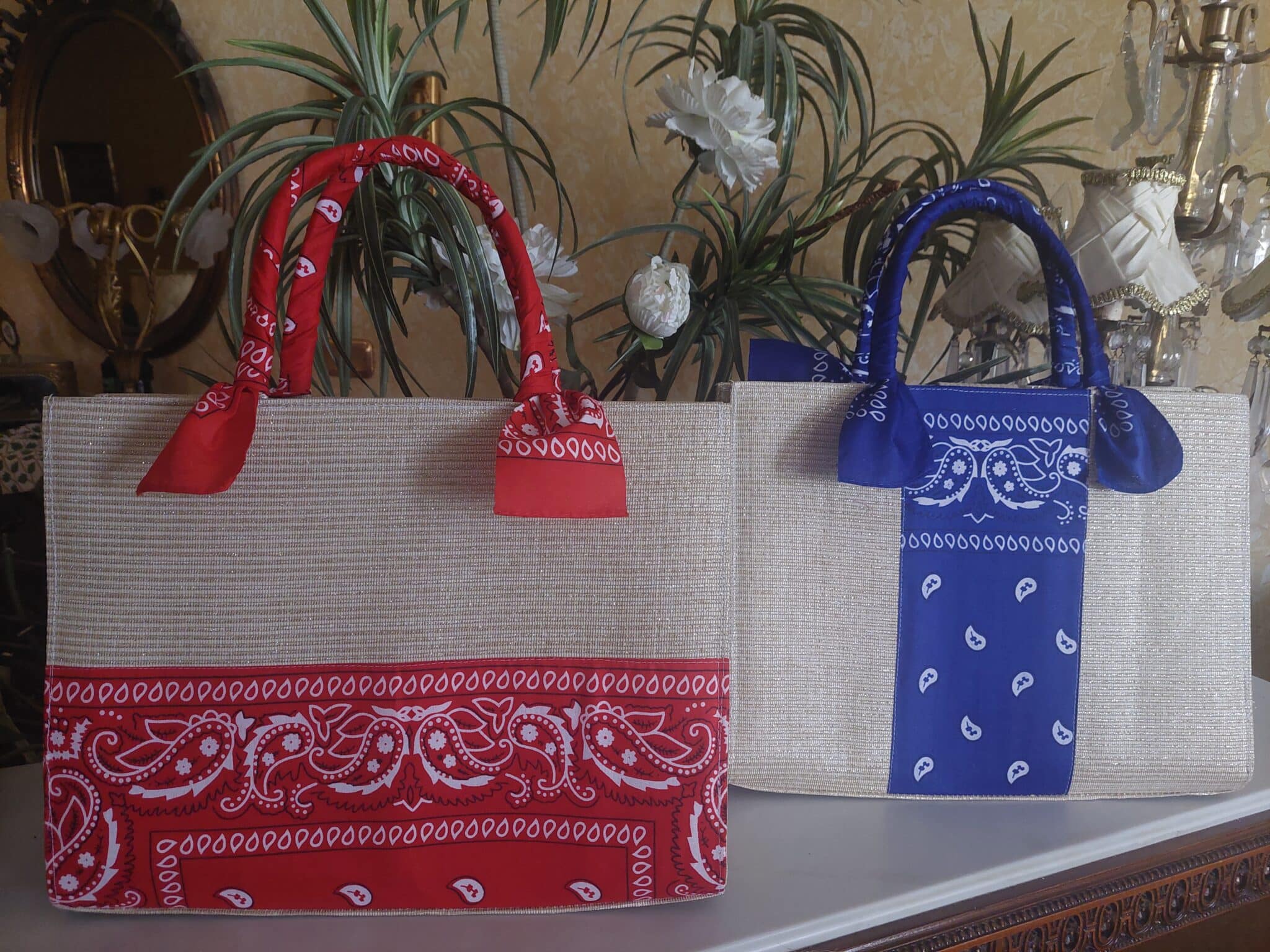 Bandana tote bag I Make This