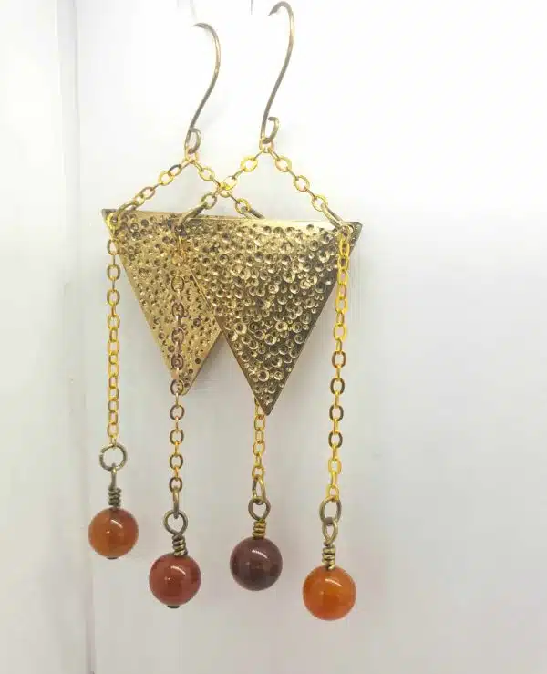 Triangle earring