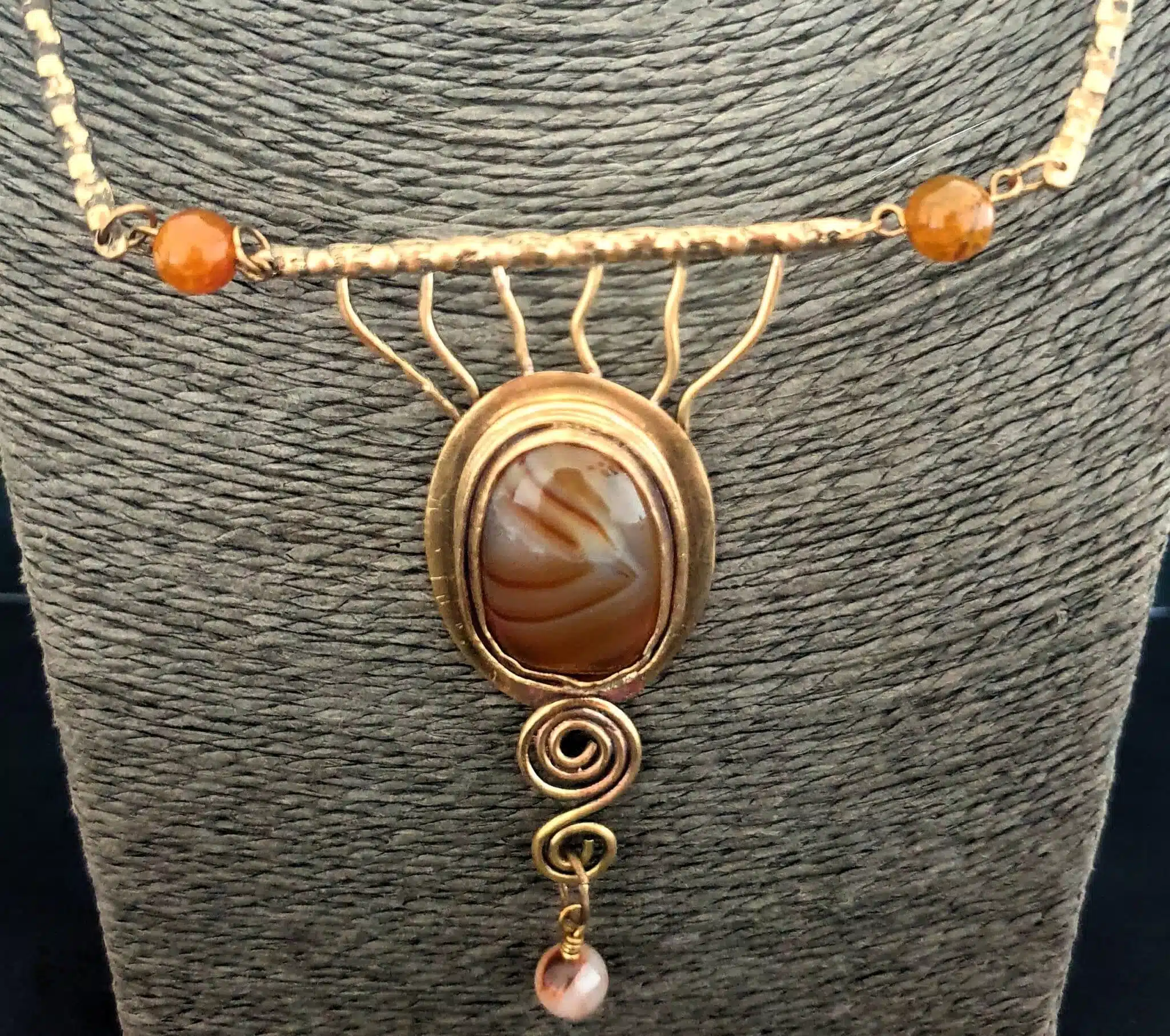 Agate stones necklace 2 20240710 144558 focus edited scaled