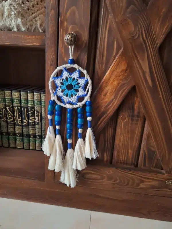 Dream catcher blue and of white