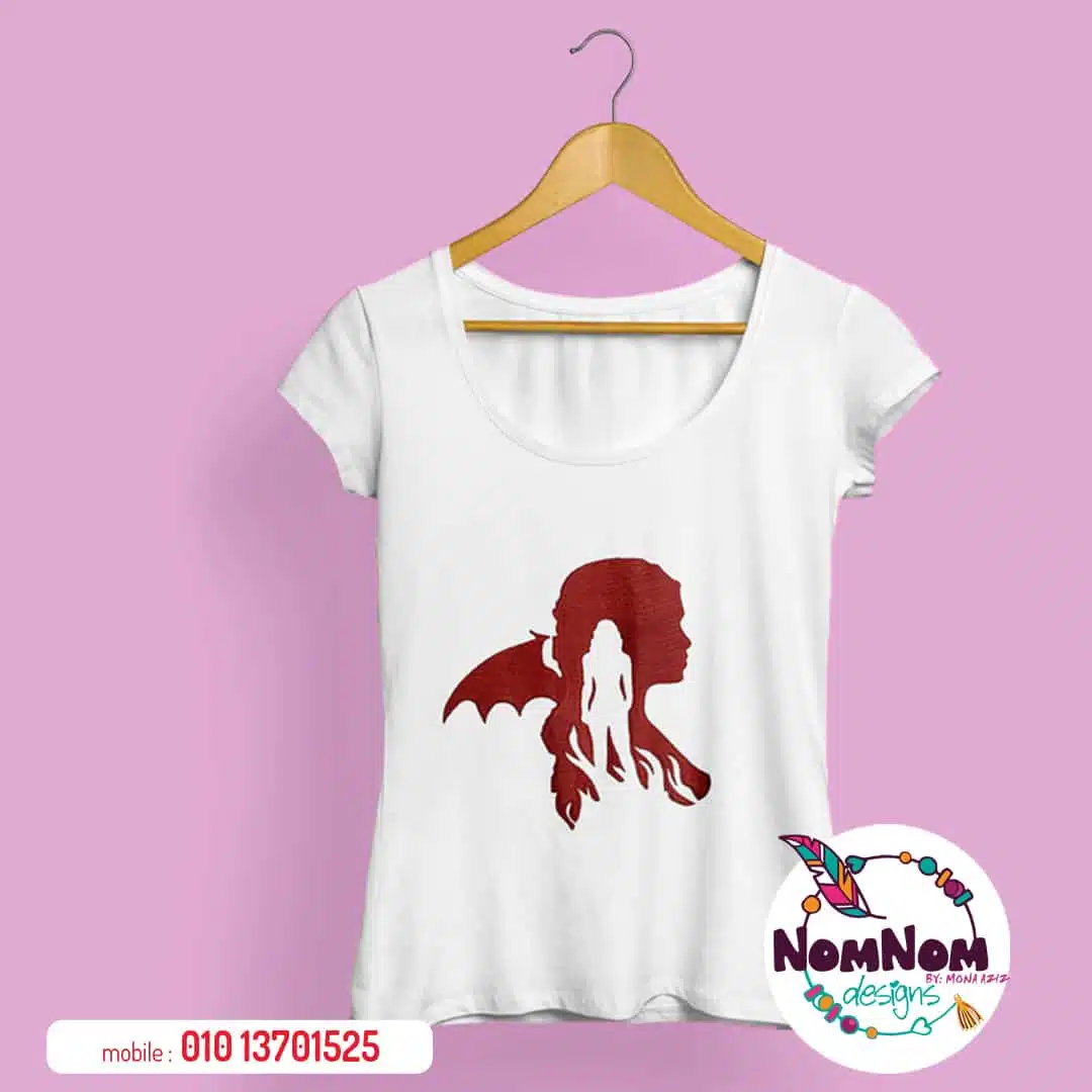 Khaleesi Handpainted Tshirt 2 29 2 1
