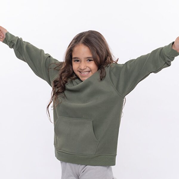 OLIVE HOODIE FOR KIDS