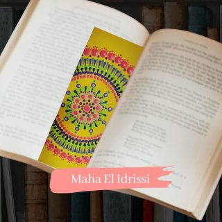 Dot Mandala Bookmark