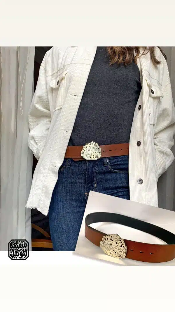 Nubian village buckle belt