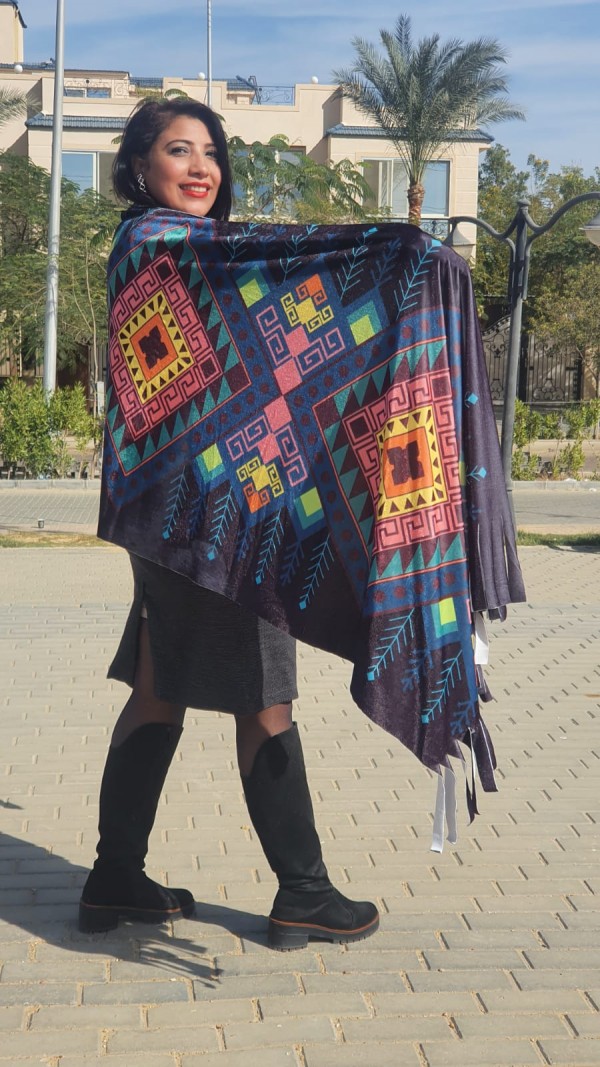 Geometric Shawl