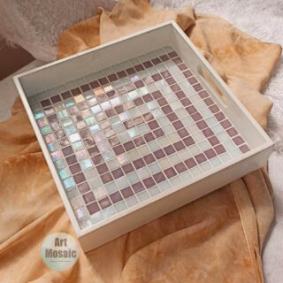 mosaic tray