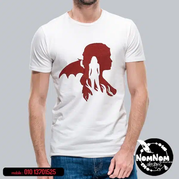 Khaleesi Handpainted Tshirt 1 Khaleesi Handpainted Tshirt