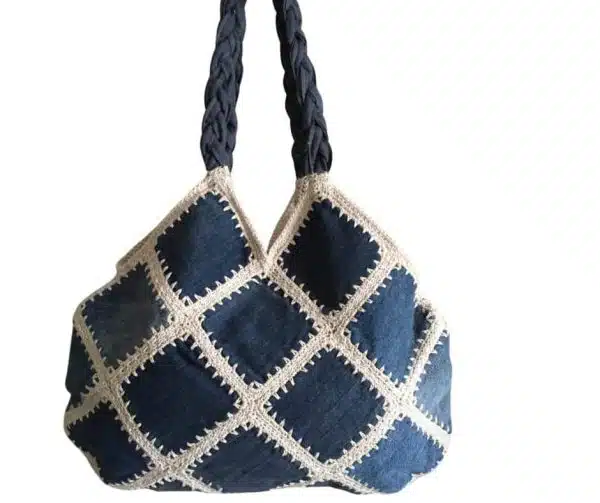Jeans tote bag