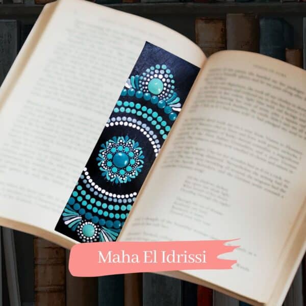 Dot Mandala Bookmark