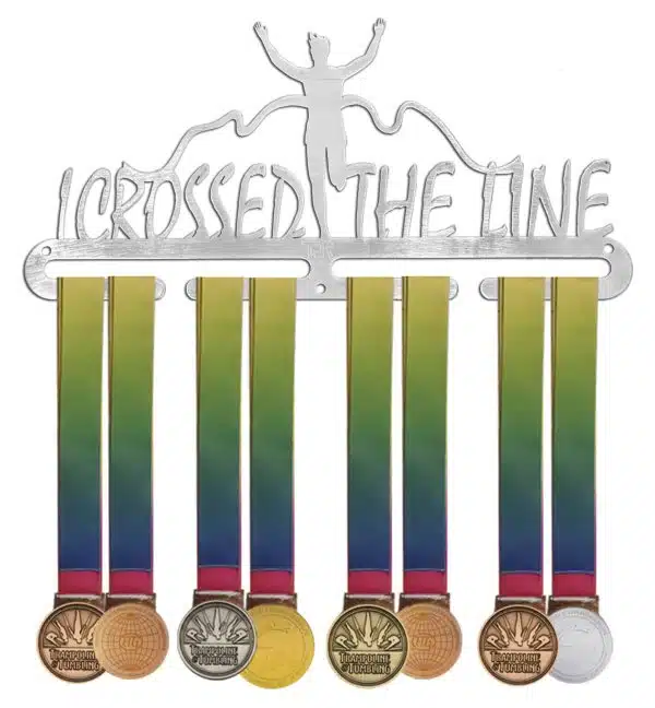 I Crossed the Line Medal Hanger