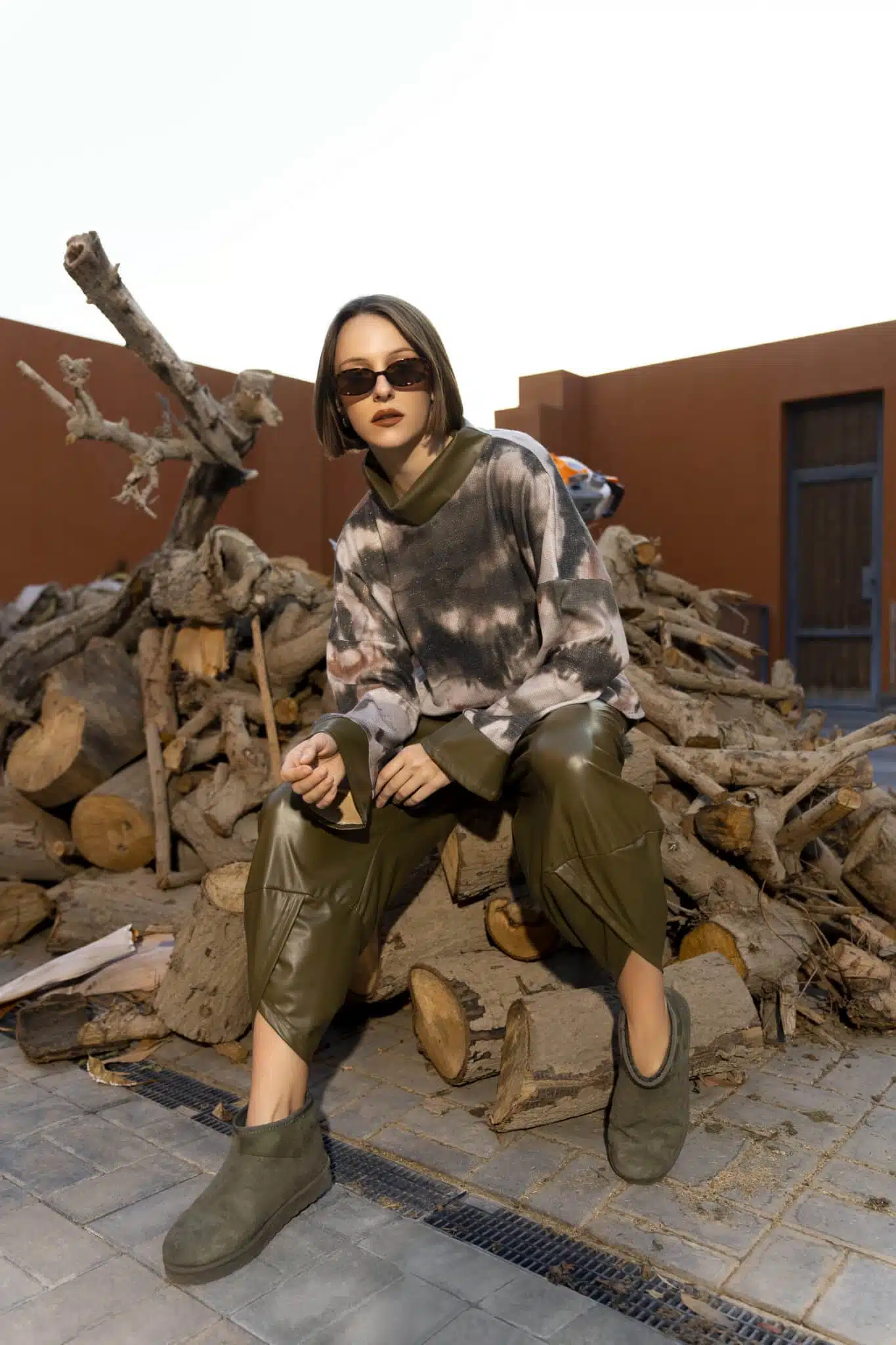 Blaze Set in Olive green 1 Blaze Set in Olive green