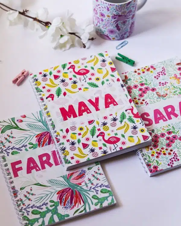 Notebook with names Girl
