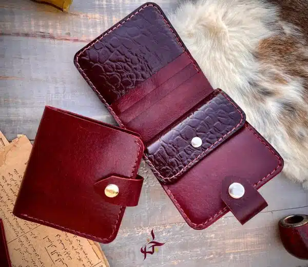 Maroon wallet
