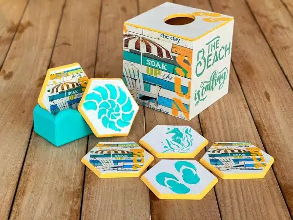 Teal Yellow Summer Set