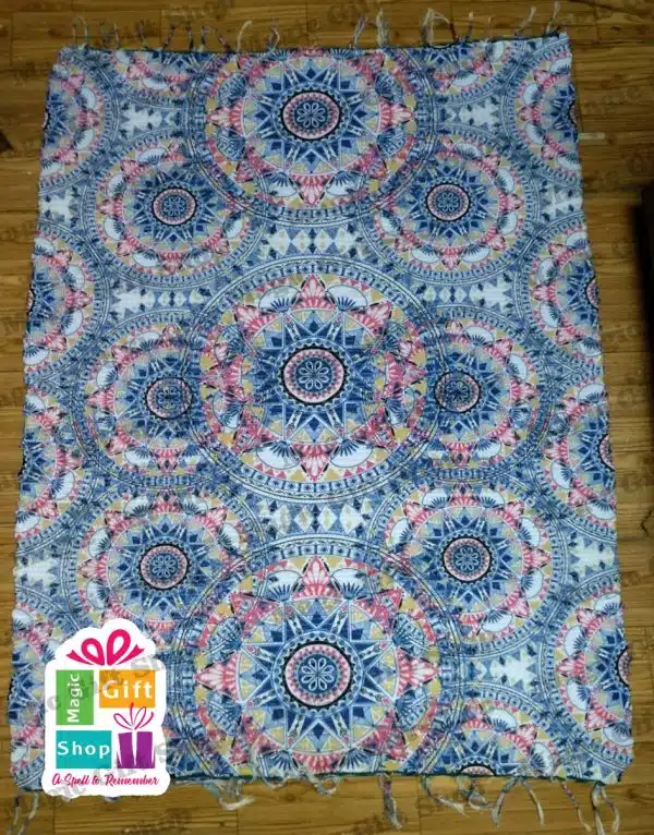 Killim mandala pattern