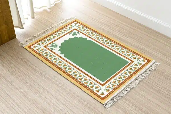The Egyptian Lotus prayer rug