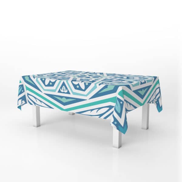 Table Cover Khayemya Turquoise 140*280