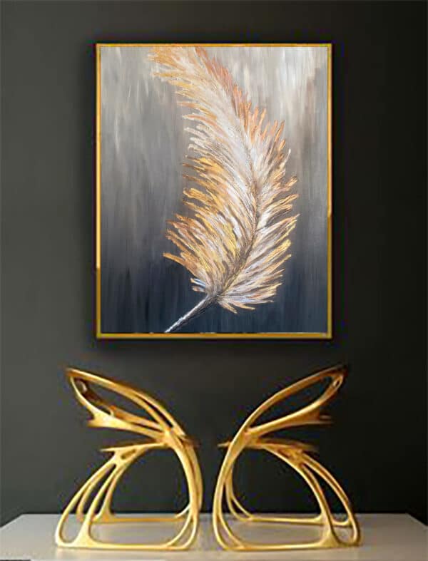 The Feather painting