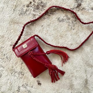 Leather Bag with Braided Handle