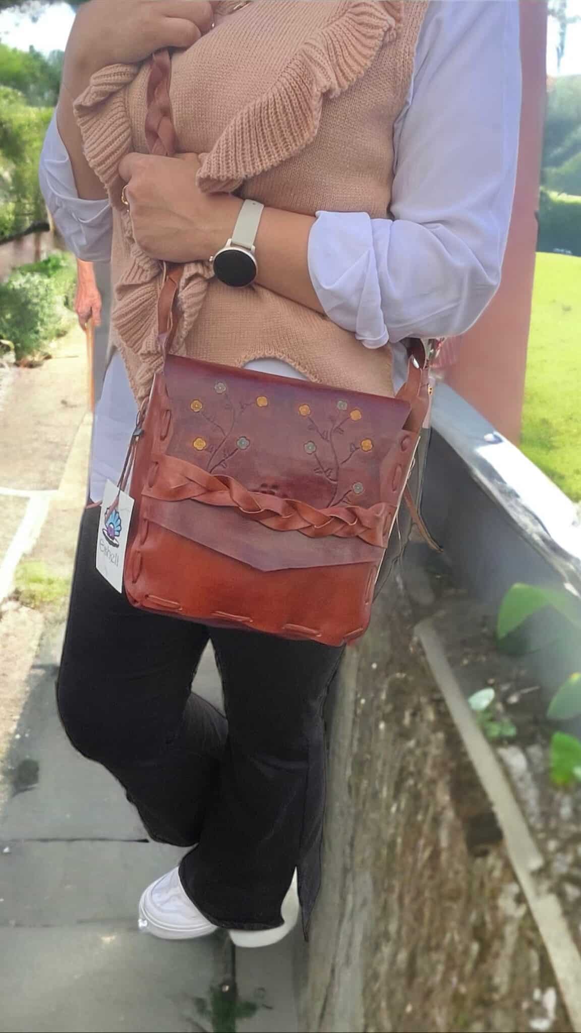 Genuine leather Braid Bag - I Make This