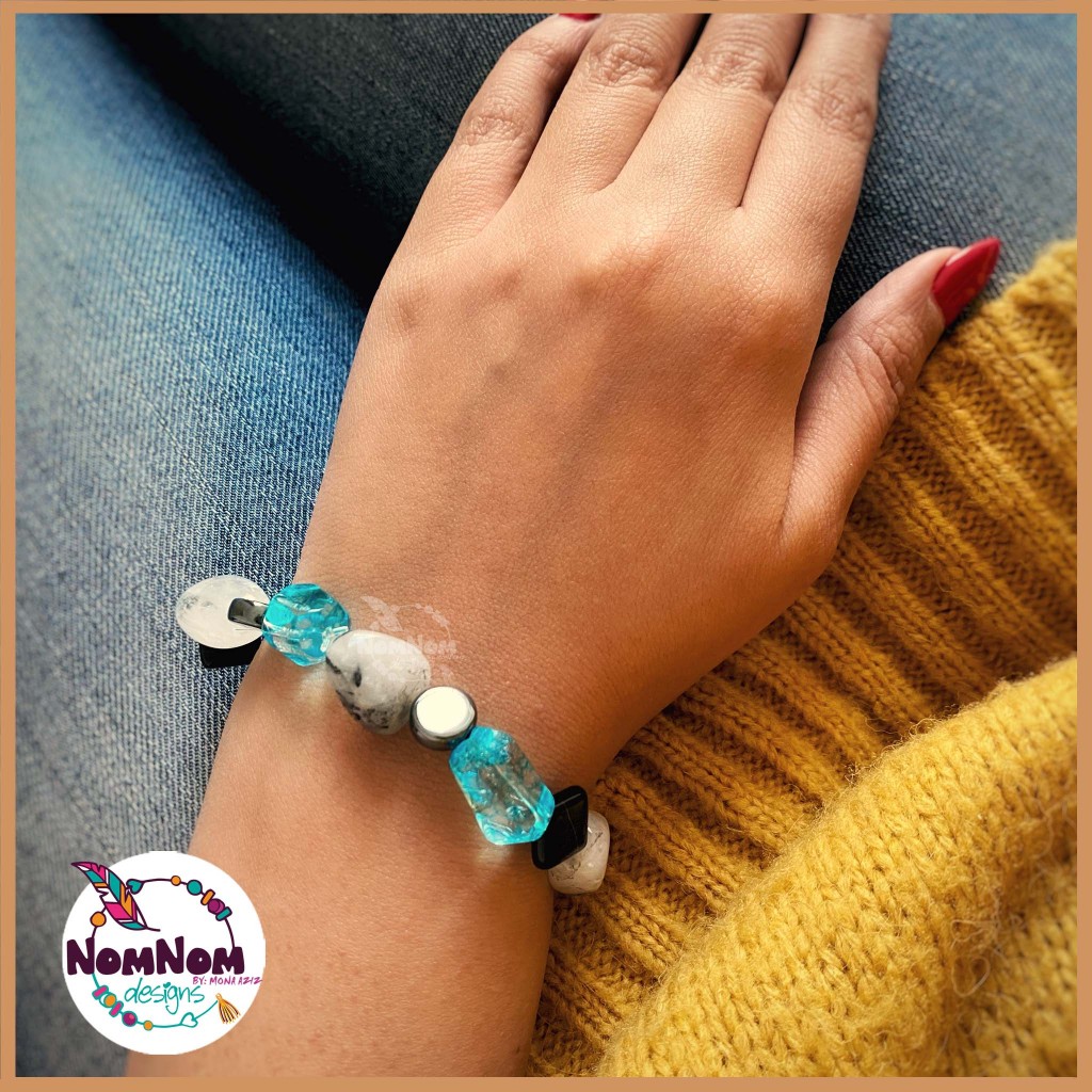 Energy Healing handmade Bracelet for Grounding & Balancing I Make This