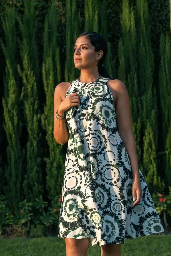 Short boho dress