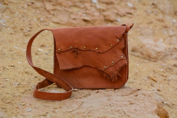 Genuine leather handmade bag