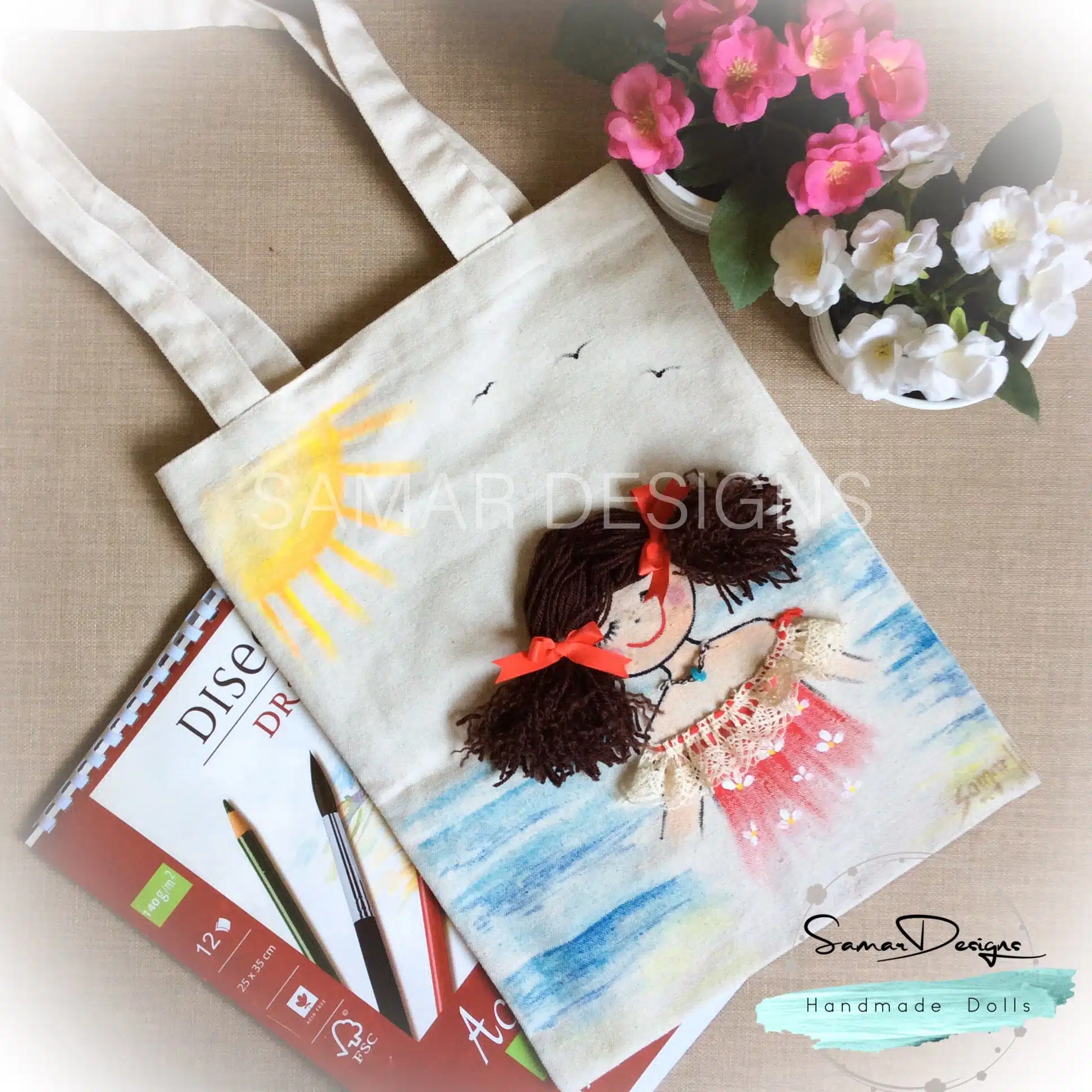 Handpainted Fabric Cotton Bag 2 E8E59162 BEDA 4B77 8A6E C76EB3B633C5