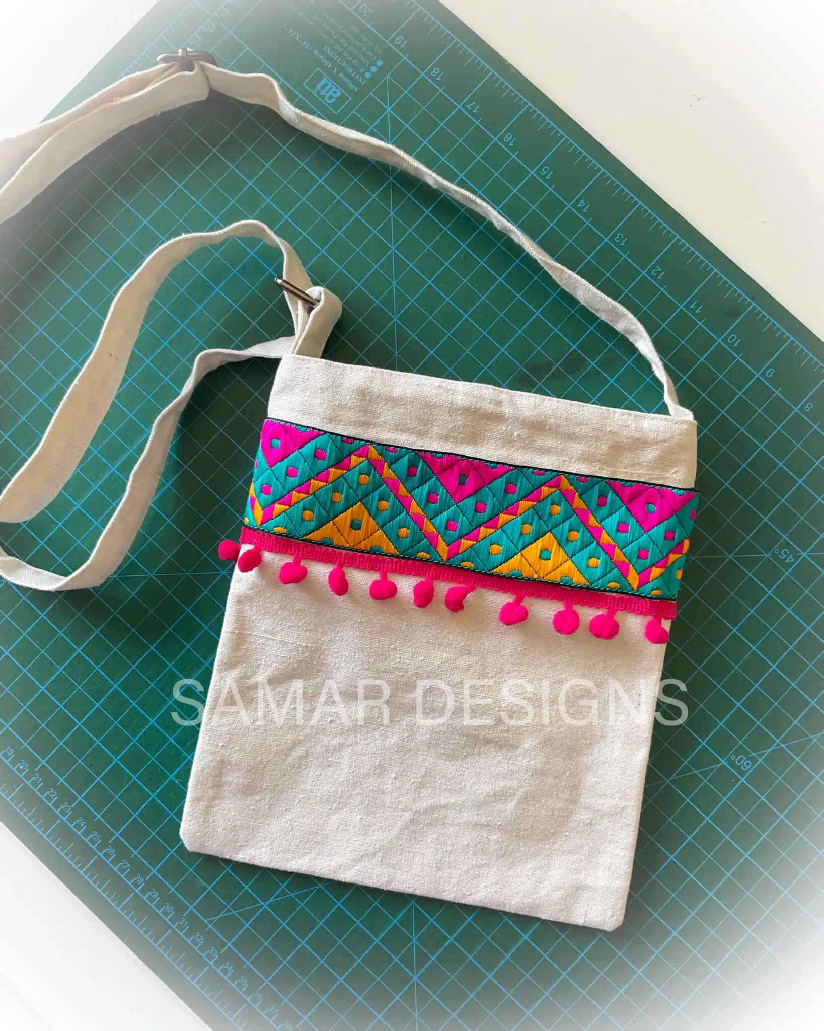 Fabric Cotton cross Bag 1 Fabric Cotton cross Bag