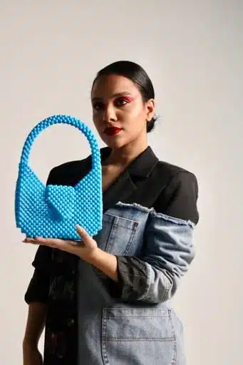 Emeli Beads Bag 3 Babe Blue