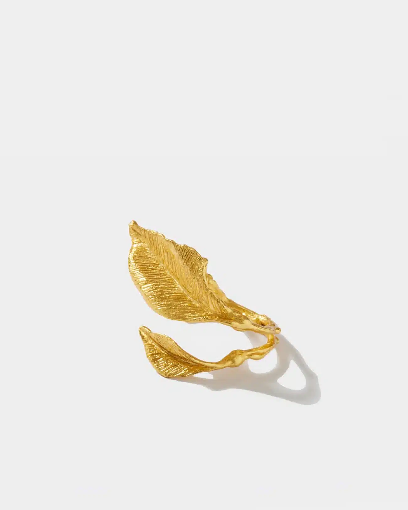 Flowery Collection , Engraved Leaf Ring 3 Engraved Leaf Ring SZR349.3