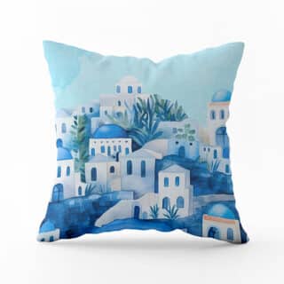 Cushion From Greece with Love