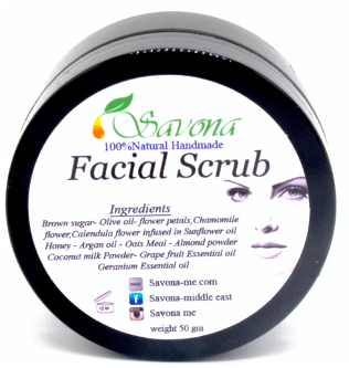 Facial scrub 2
