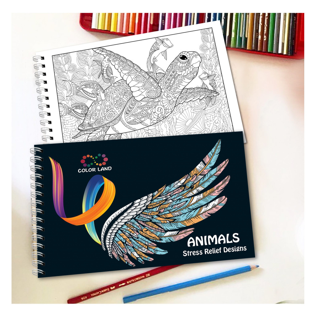 4 coloring books bundle I Make This