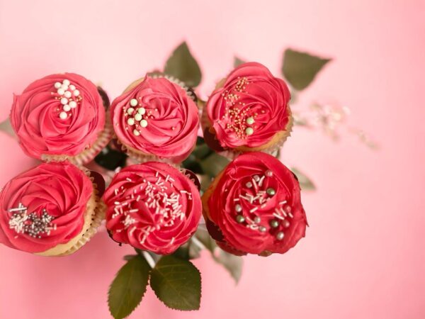 Flowers cupcakes 1