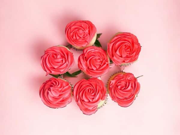 Flowers cupcakes