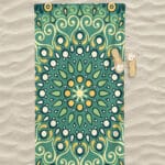 Free Beach Towel Design Mockup 12 small