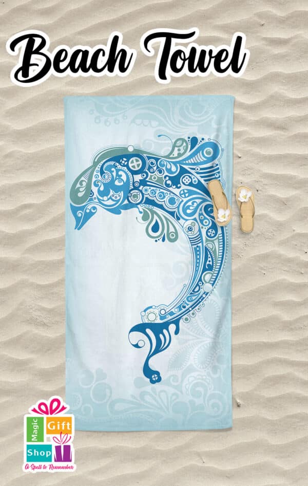 Free Beach Towel Design Mockup 5