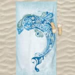 Free Beach Towel Design Mockup 5 small